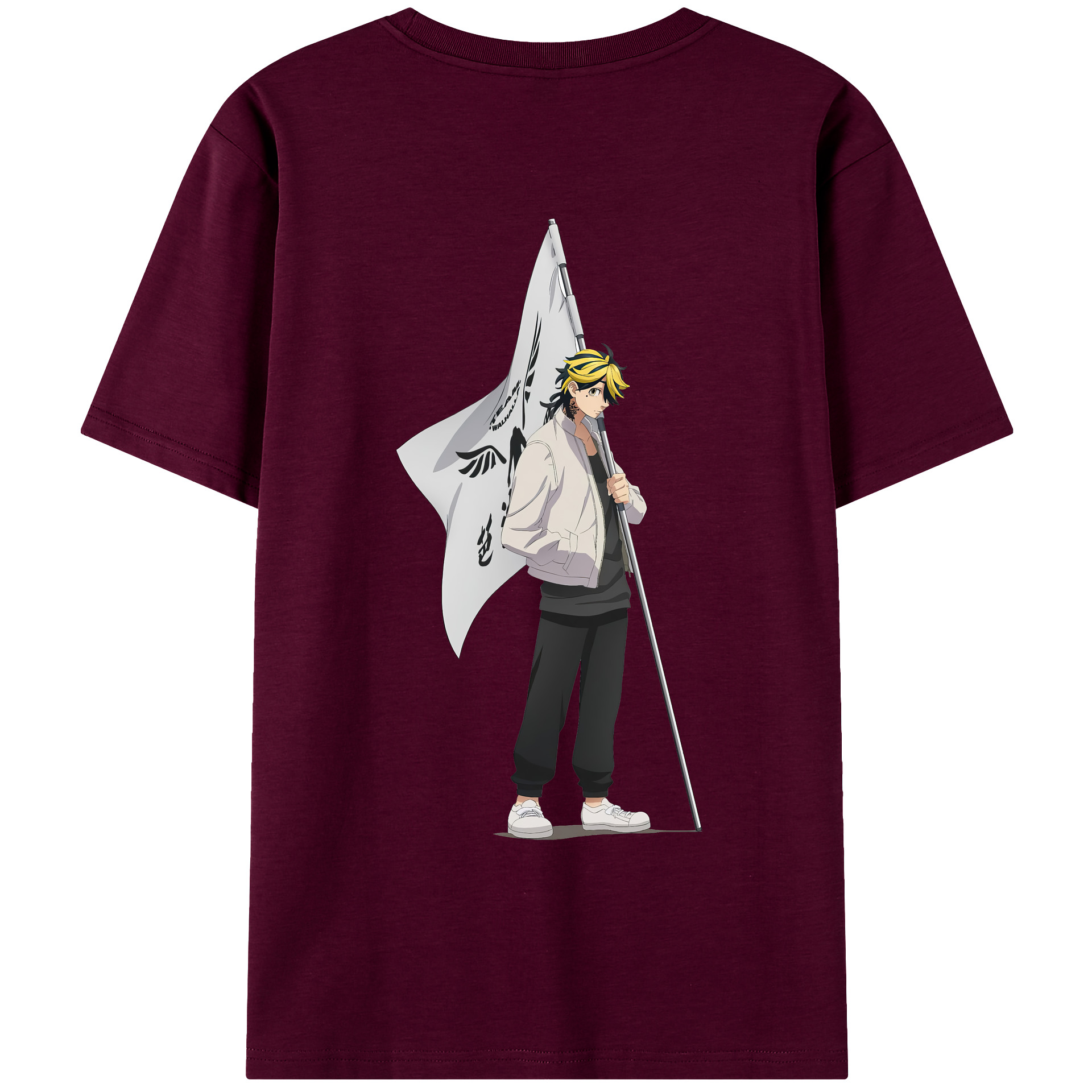 （画像用） 東京リベンジャーズ Tokyo Revengers レディース半袖Tシャツ(バックプリント)